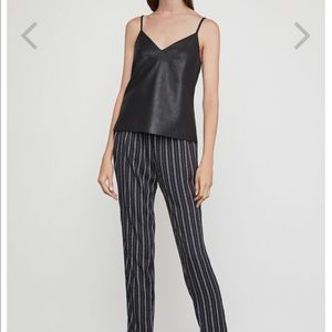 BCBG MAXAZRIA Leather Adjustable top